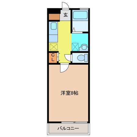 川合高岡駅 徒歩47分 2階の物件間取画像